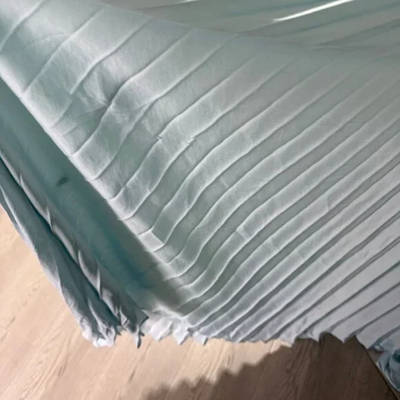 A.L.C. Moira Pleated Halter Maxi Dress - Picture 9 of 11